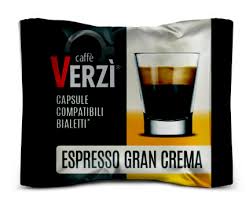 Capsule compatibili Bialetti Caffè VERZI' Espresso Gran Crema
