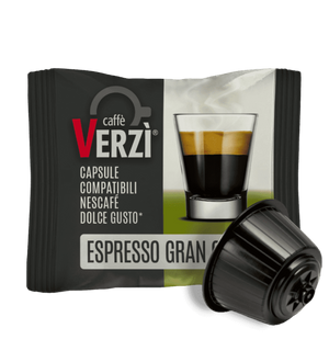 Capsule compatibili Dolcegusto Caffè VERZI' Espresso Gran Crema