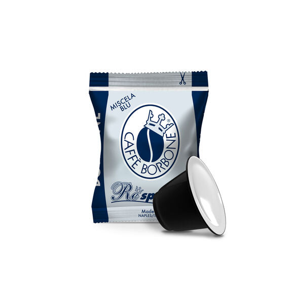 Capsule compatibili Nespresso Caffè BORBONE Respresso Blu